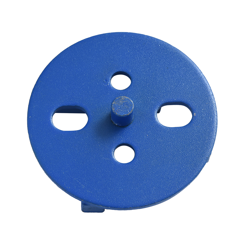 #50 من خمسة ثقوب عادية وأربعة أسنان (مع عمود) رأس قاطع الماس الأرض